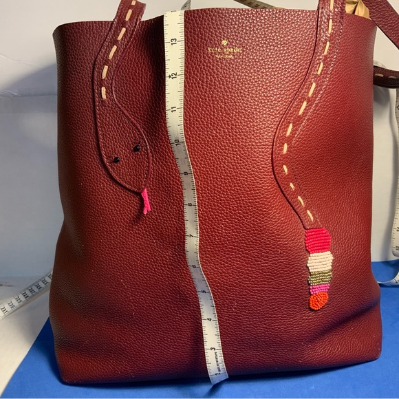 Kate Spade Rattlesnake Tote Bag RARE - Picture 6 of 13